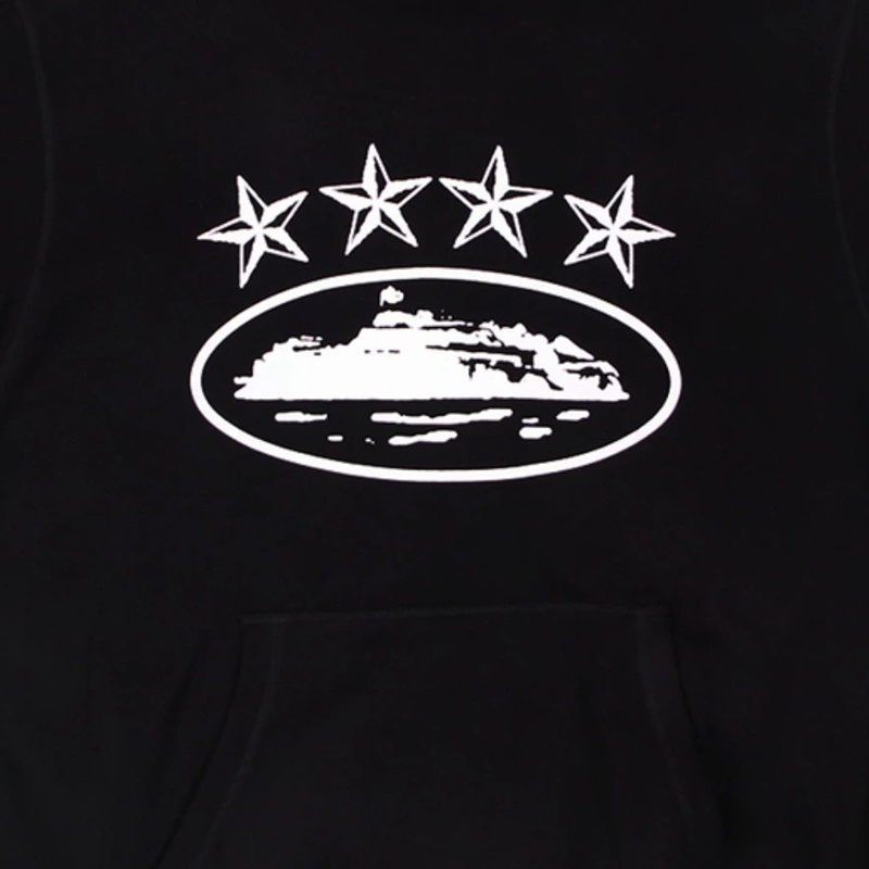 Sweat Corteiz 4starz Alcatraz Noir France - AJE-7987509