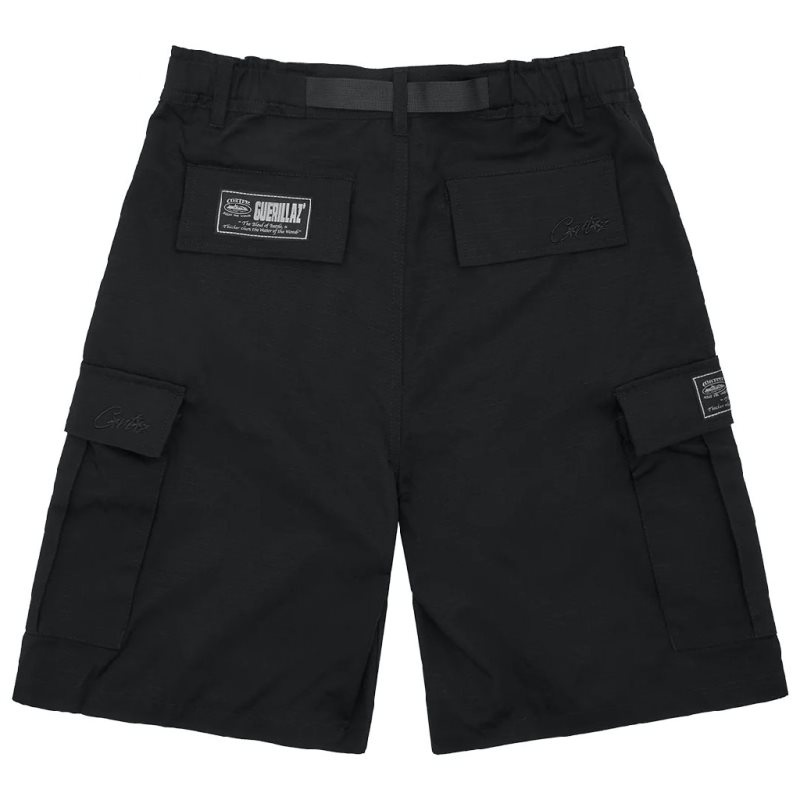 Short Cargo Corteiz Alcatraz Noir France - LVR-6562927