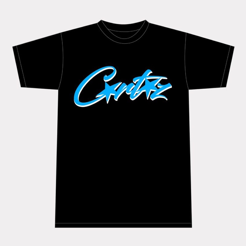 T-shirt Corteiz Allstarz Noir France - JHN-6124852