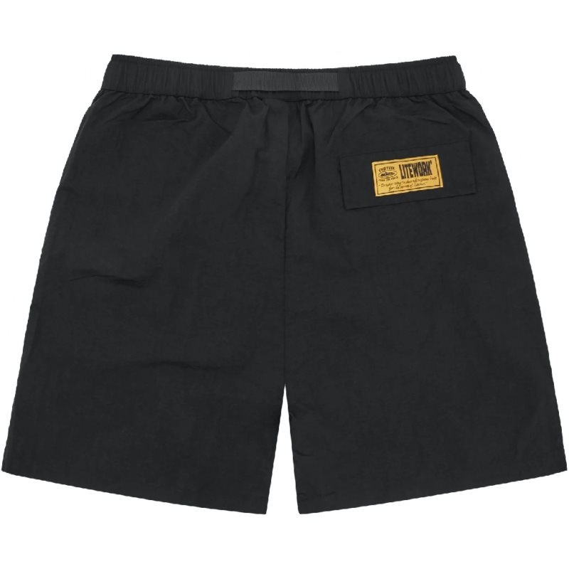 Short Corteiz Crtz Nylon Noir France - JXR-6223222