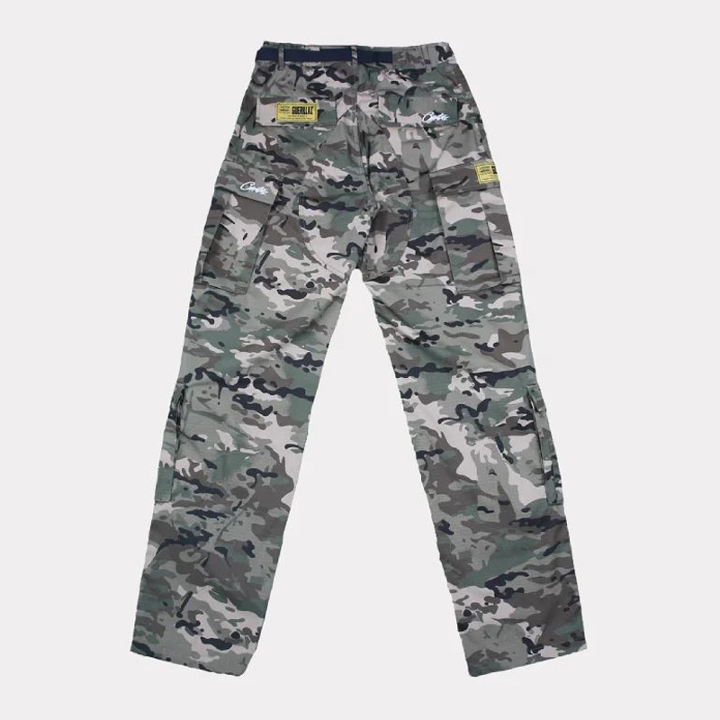 Pantalon Cargo Corteiz Guerillaz Dutty Camouflage France - NZO-0756949