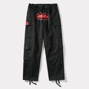 Pantalon Cargo Corteiz Purp Guerillaz Noir Rouge France - HRC-0937387